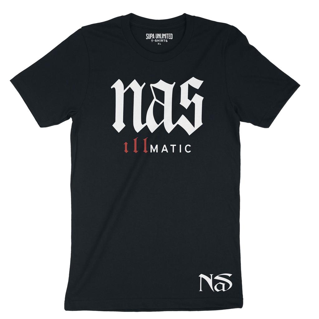 2025 Summer Nas 90s Hip Hop TShirt Graphic Design Tribute Tee Breathable Adults and Childrens Casual Shortsleeved Shirts Y2k