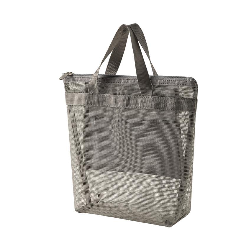Mesh Large Capacity Cosmetic Bags Toiletry Skin Care Product Organizer Travel Washing Bath Accessories Bags Swimming Beach Bag