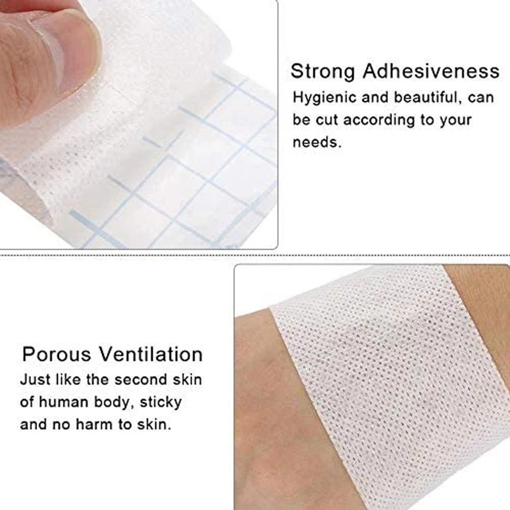 Fabric Cloth Non-Woven Fixation Tape Health Care Antibacterial Bandage Wound Dressing Adhesive Tape