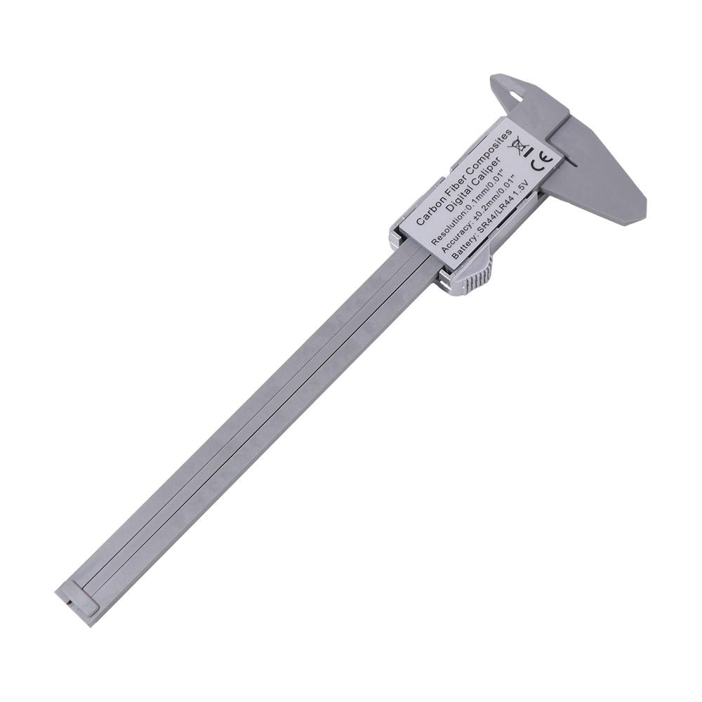 0-150mm Electronic Digital Caliper Inch/Metric Digital Display Vernier Caliper Multi-purpose High-strength Plastic Digital Ruler