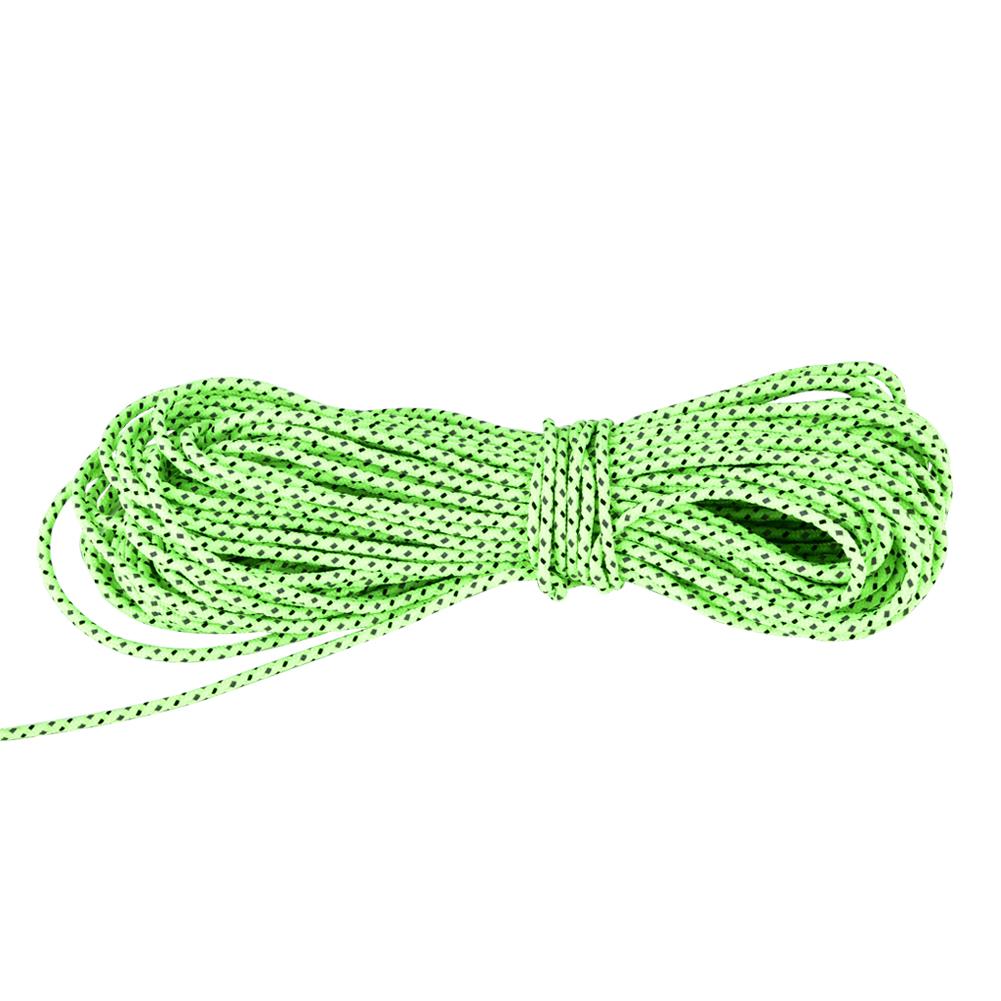20m Outdoor Camping Tent Awning Reflective Guyline Rope Guy Line Cord Paracord