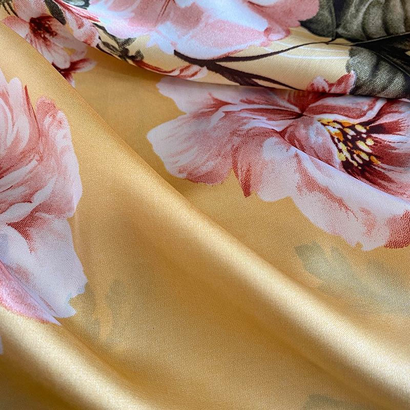 Eșarfe pentru femei Mode ușoară Esarfe imprimate cu model floral Eșarfă șal Wraps