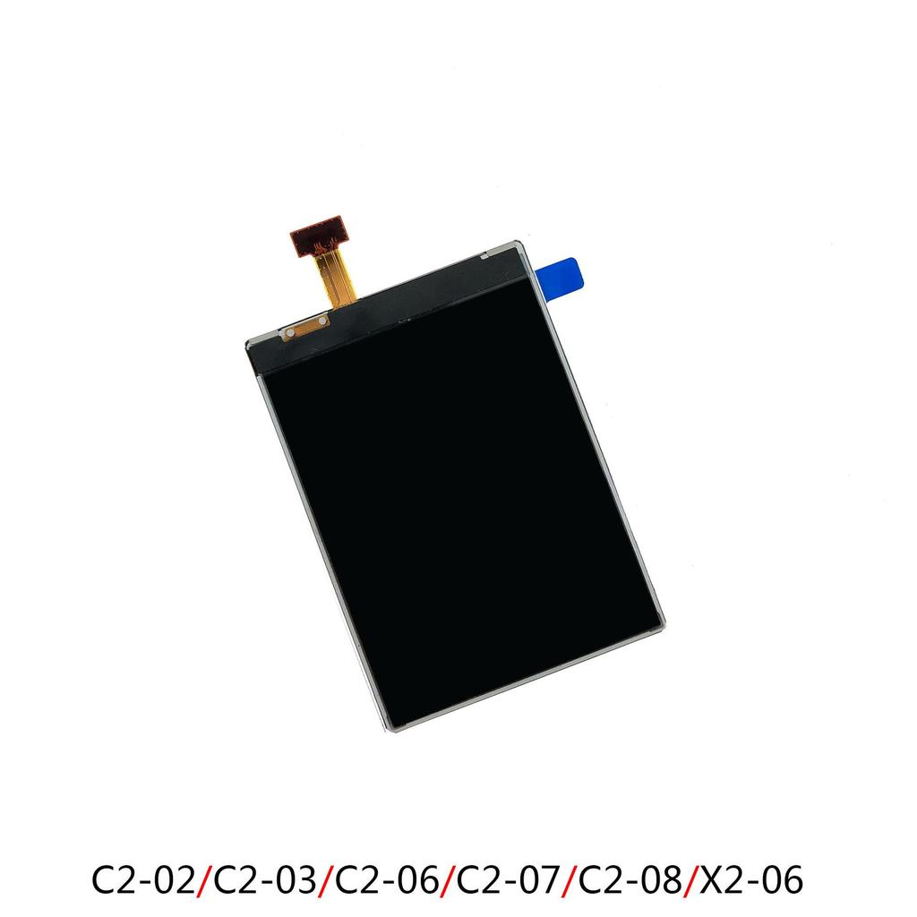 LCD Screen Compatible with Nokia 3208, 7230, C2-02, X2, X3, C5, and 5-00 Models