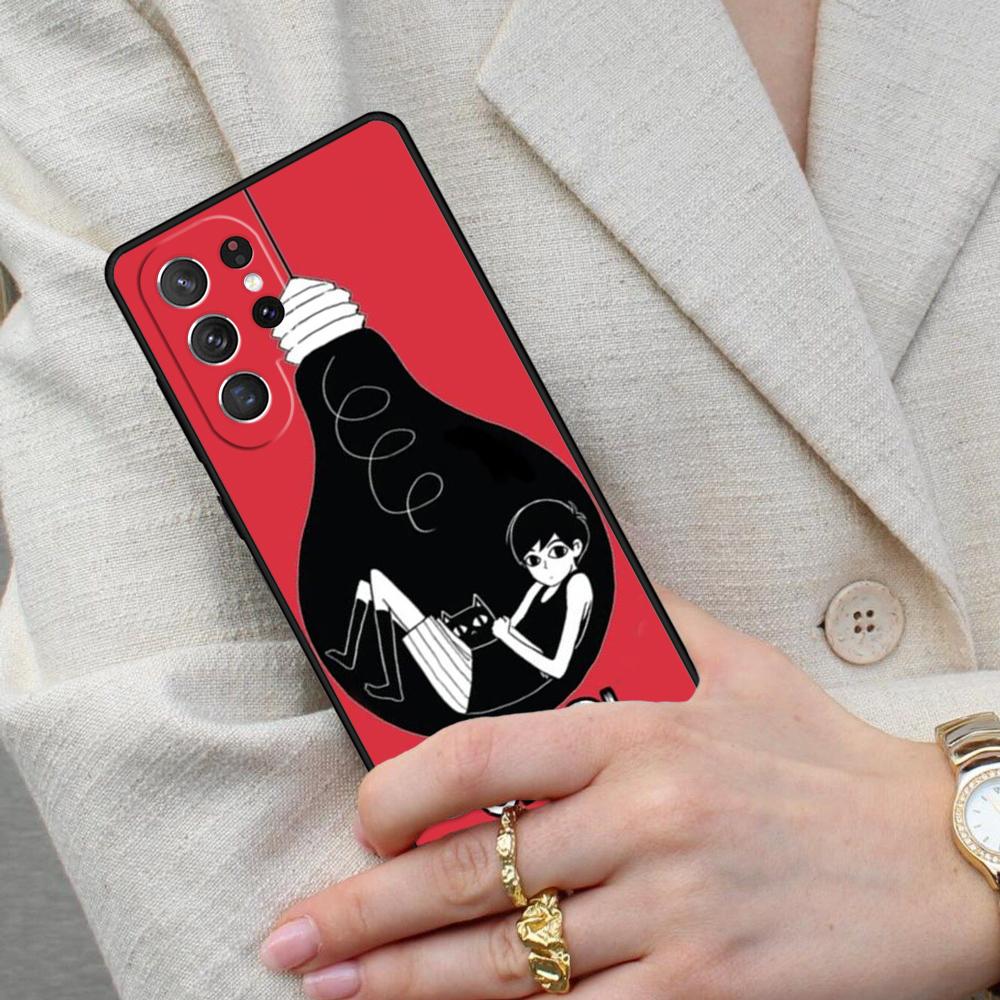Omori Cell Phone Case for Samsung Galaxy S26 Ultra S25 S24 S23 S22 S21 S20 Note10 Cover