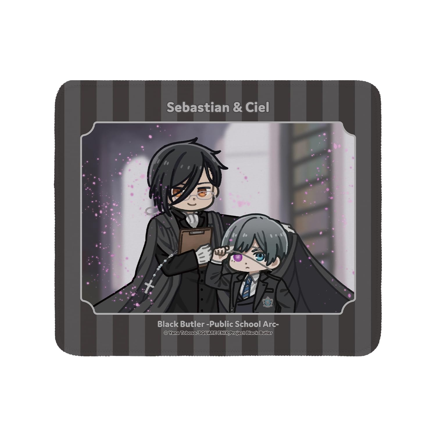 

TV Anime Boarding School Sebastian Ciel Yurukoma Mouse Pad Black Butler Arc &