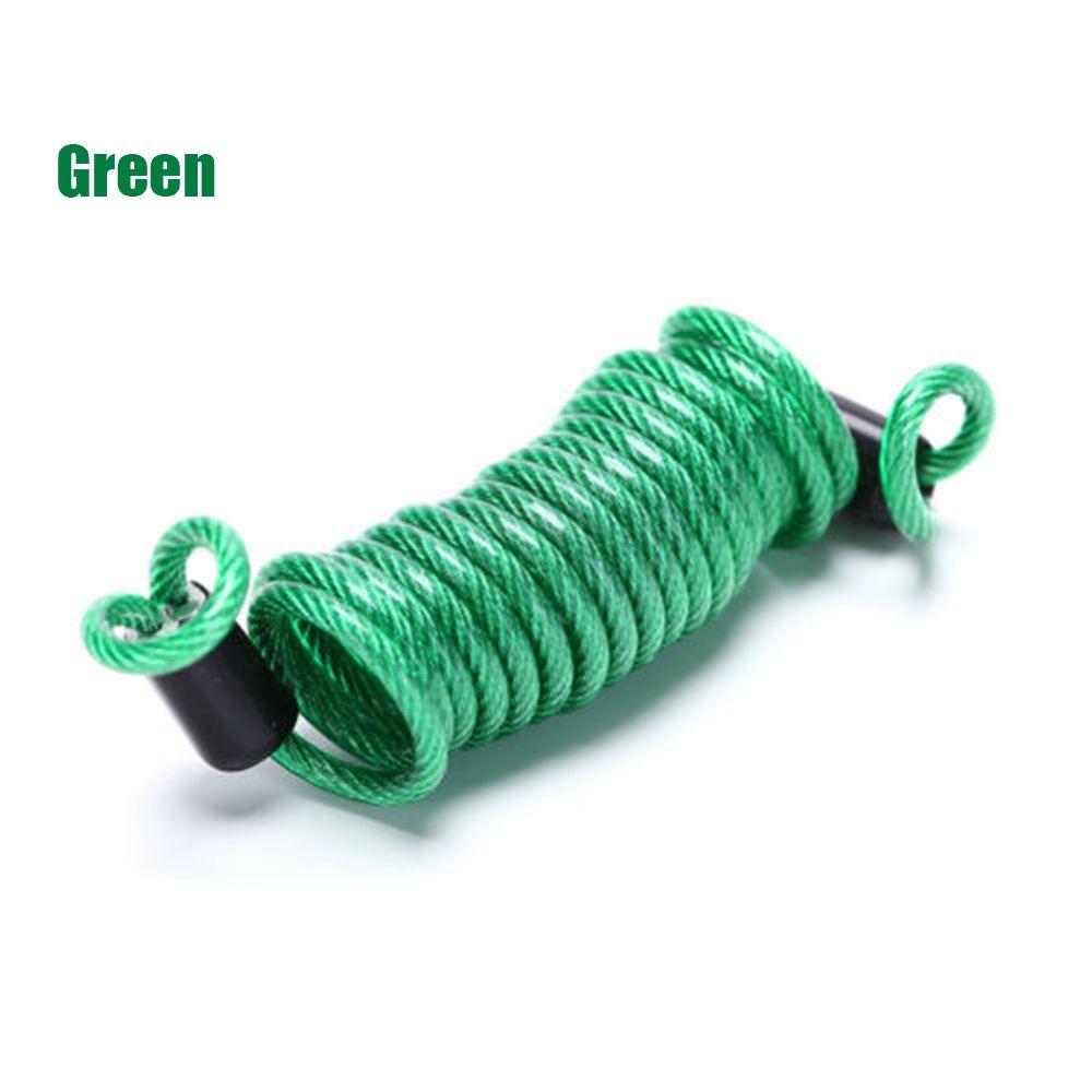 Elastic Safety Parts Accessories Motorcycle Theft Protection Spring Cable locks Alarm Disc lock Anti-theft rope Disc Brake Bag