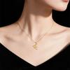 925 Sterling Silver Evropský a Americký Styl Personalizovaný Ptačí Náhrdelník Dámský Niche Designový Smysl Módní Ins Šťastný Ptačí Řetízek na Klíční Kost