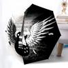 Colorful Retro Guitar Umbrella Automatic Open/close, Iron Frame & 8-Rib Structure, Umbrella for Women & Men, Christmas Gifts
