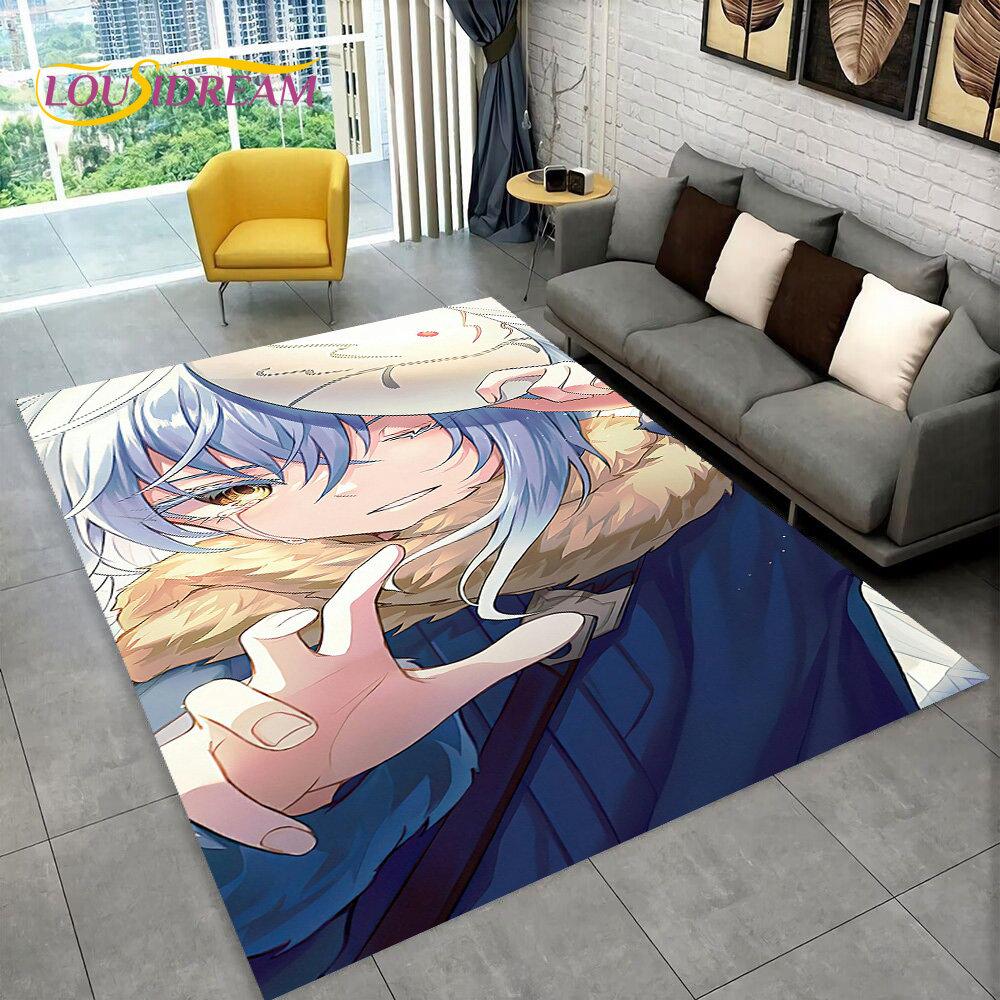 I Got Reincarnated As A Slime Anime Area Rug,Carpet Rug for Home Living Room Bedroom Sofa Doormat Decor,kids Non-slip Floor Mat