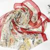 Sun-Resistant Silk Scarf Breathable Long Wraps Durable Bandana  for Women