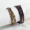 Boho Thin Beads Bracelets Stackable Multilayer Bracelets Bohemian Style Hand Chains  Vacation