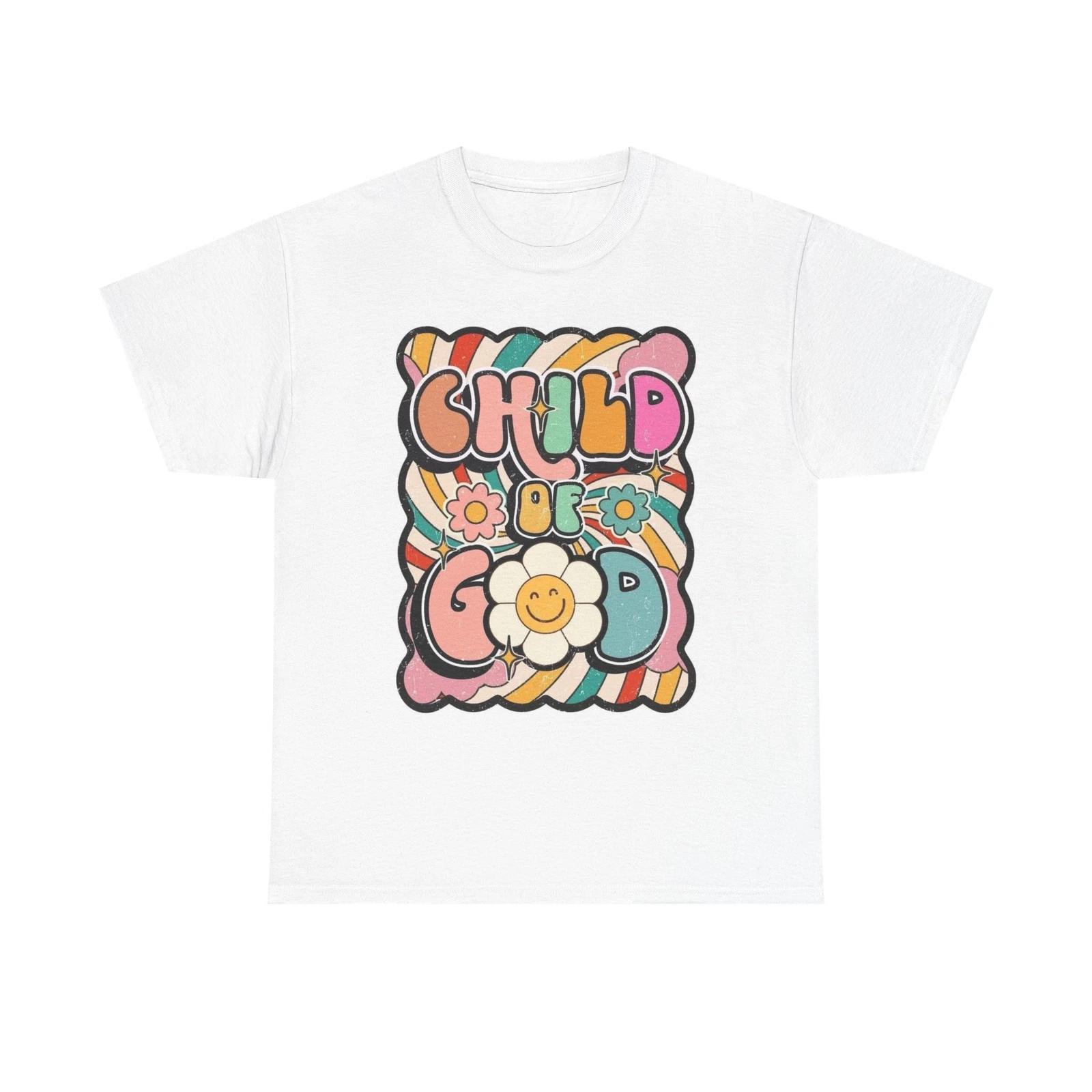 Men s and Women s T-shirts Child Of God Graphic XL