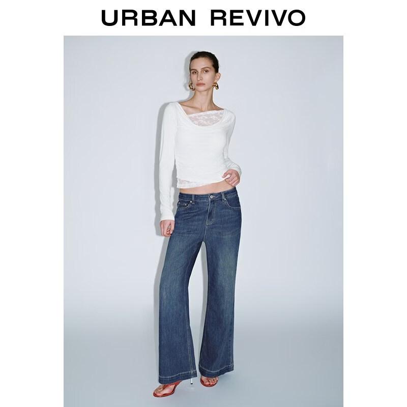 UR Women s Washed Denim Bootcut Jeans 30