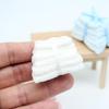 Dollhouses Miniature Bath Towel Realistic 1/12 Scale for Realistic Bathroom Scene for Dollhouses Props