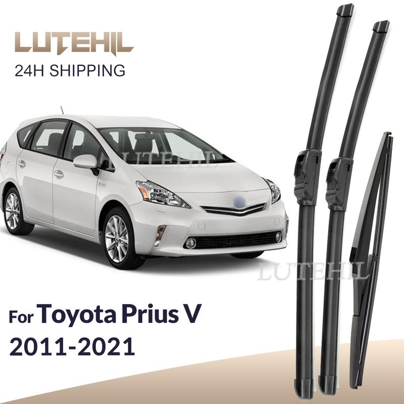 

Для Toyota Prius V 2011- 2012 2013 2014 2015 Дворники Передние и Задние Стеклоочистители Лобовое Стекло Оконные Щетки 26 +19 +11 3PCS