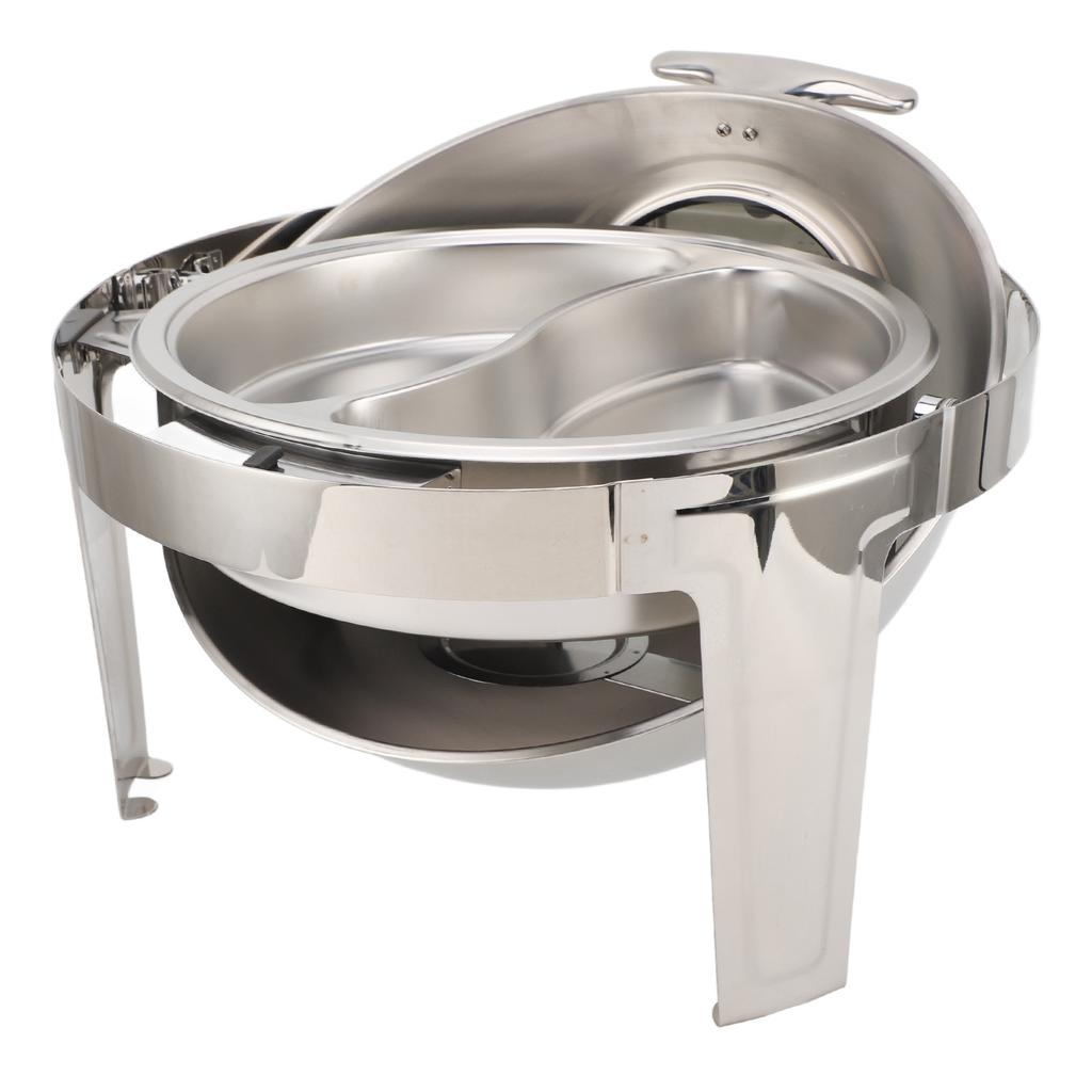 Chafing Dish Buffet Set Stainless Steel Buffet Chafer 6L Buffet Catering Food Warmer Alcohol