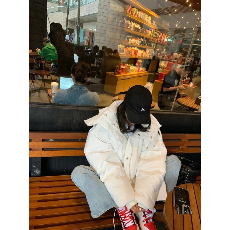 

Повседневная Универсальная Пуховая Одежда Женское Зимнее Пальто Корейская Версия Утолщенная Стеганая Куртка Капюшон Свободный Повседневный Пуховик XL