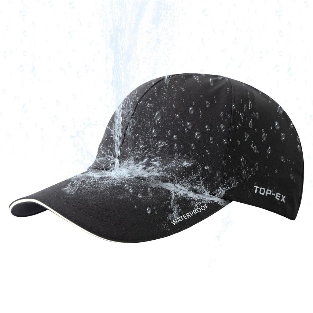Large Size Cap Baseball Hat Waterproof Men Summer Golf Cycling Summer Running Mountain Climbing Outdoor UV Protection Foldable Fishing UV Hat Rain Hat