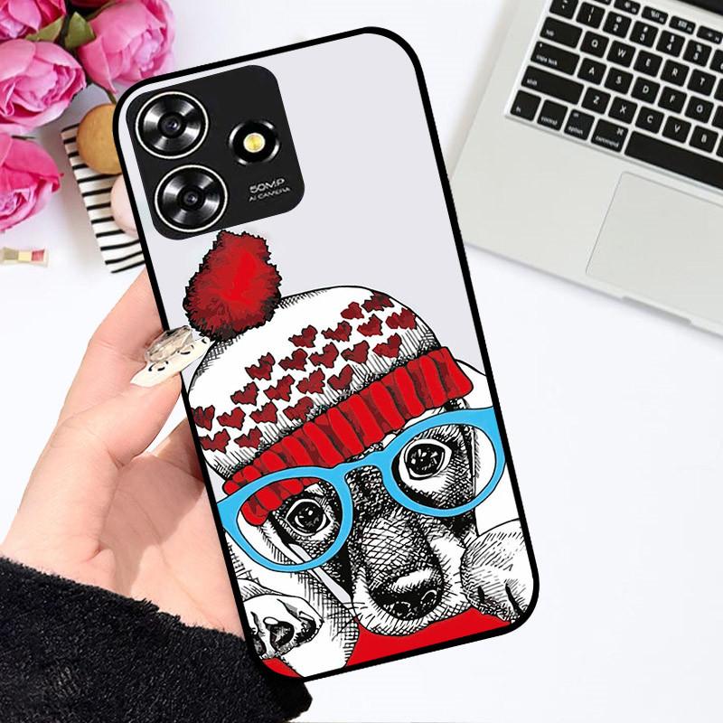 Etui Dla ZTE Blade V50 Smart Uroczy Astronauta Modne Odporne Na Wstrząsy Miękki Zderzak Dla ZTE V50 Wzór 4G Etui Dla ZTE Axon 50 Lite