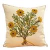 Nordic Ins Klein Frisch Einfach Bestickt Kissen Bouquet Kissenbezug Wohnzimmer Sofa Kissen Schlafzimmer Kissen