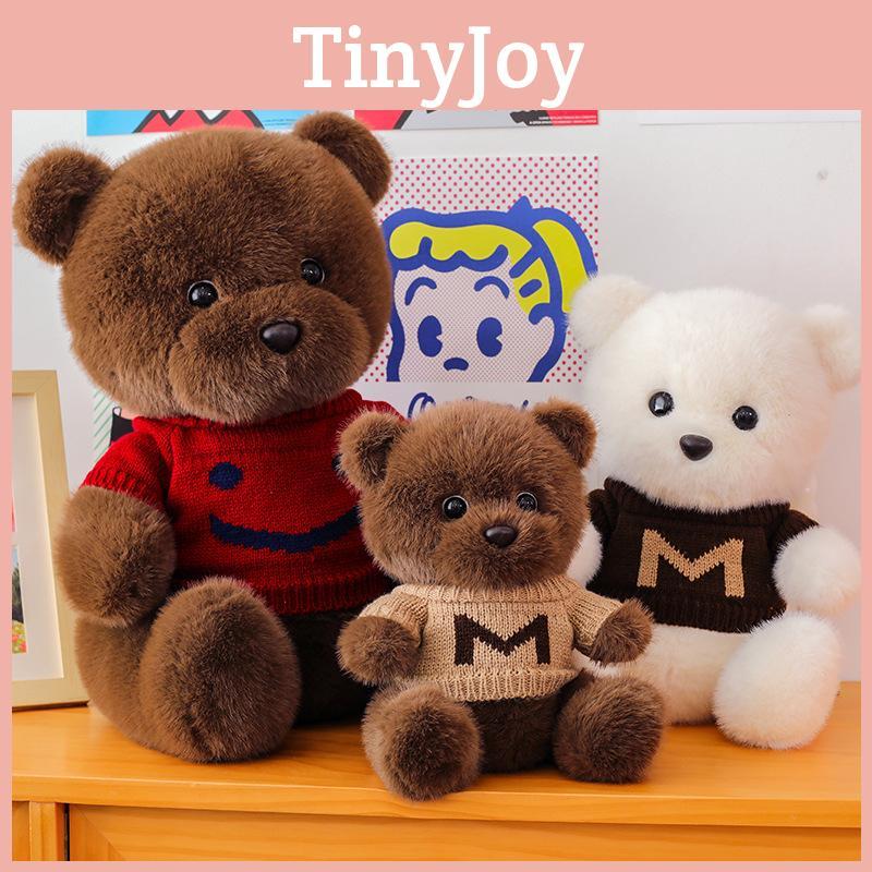 Plush Bear Toy With Soft Short Pile For Kids Home Decor And Gifts