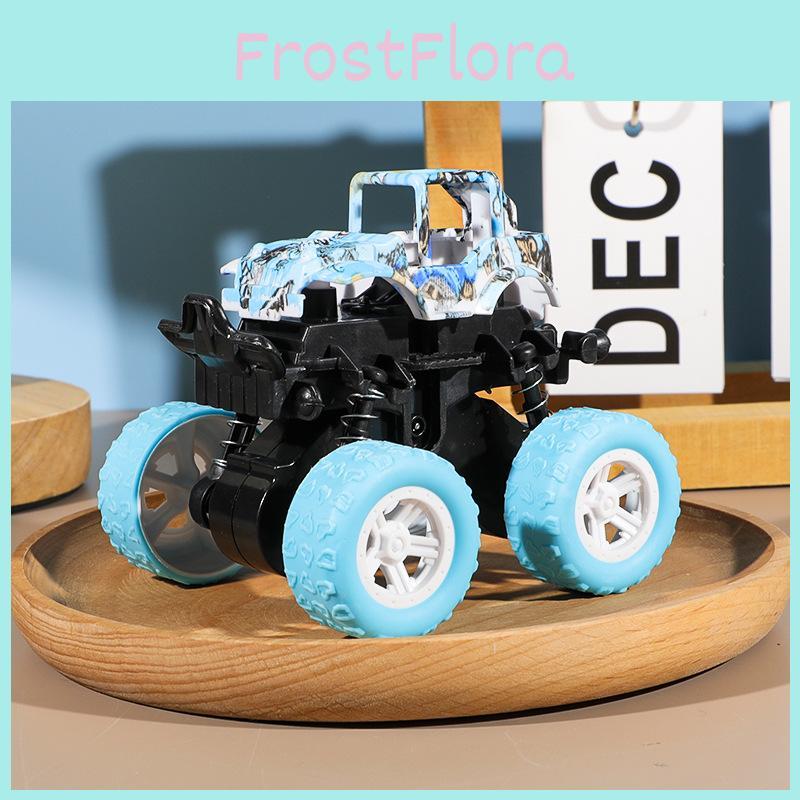 Inertial Off Road Car Toy For Kids With Large Wheels And Artistic Painting