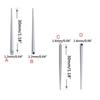 Steel Cone Insertion Pin Rod for Ear/nose/navel/nipples/lip/brow Assistant Tool