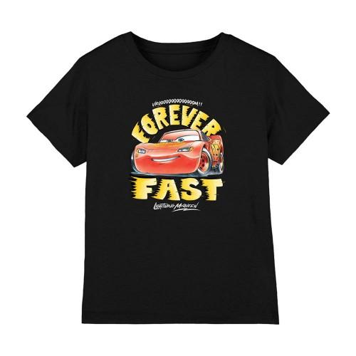 Cars Boys Forever Fast Lightning McQueen T-Shirt