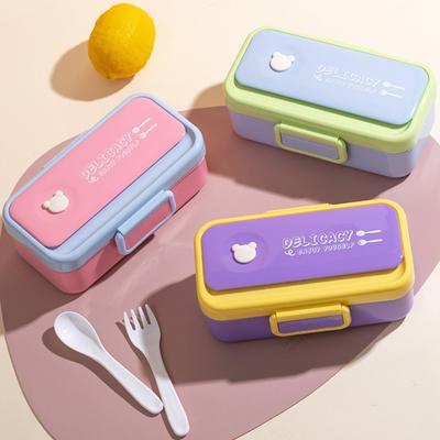 700ML Bento Lunch Box Meal Prep Contenitori per la conservazione degli alimenti Freschezza Conservazione Lunchbox per casa Cucina Scuola All'aperto