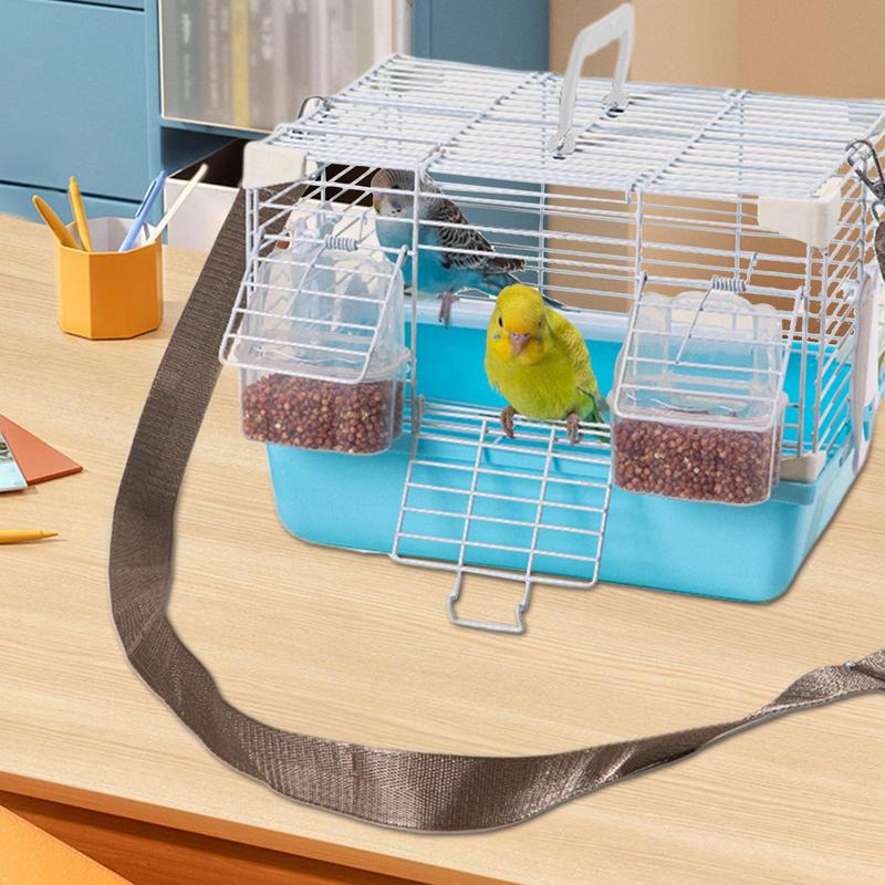 Bird Travel Cage Portable Bird Cage Heavy Duty Small Animal Supplies For Pet Keeping Show Transportation Avian Veterinary Visits