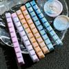 Pearlescent Mixed-Color Sealing Wax Beads Set Breakable Creative Shaped Chocolate Wax for DIY Crafts and Journaling