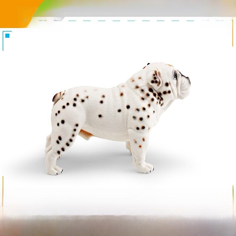 Bulldog Pvc Animal Model Large Toy For Kids Educational Display