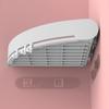 Nordic Wall-Mounted Punch-Free Shower Rack: Space-Saving Corner Storage Basket