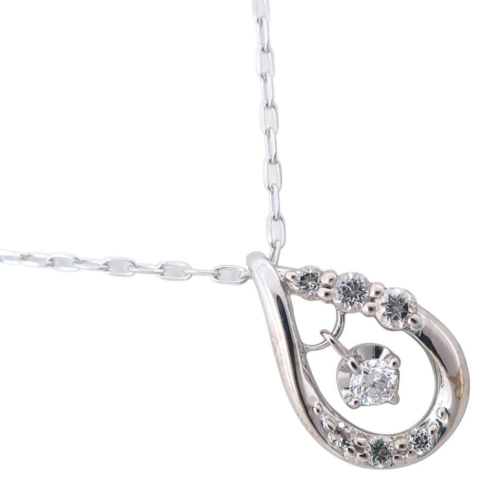 

4℃ краплеподібне намисто 2018 Різдвяна лімітована колекція K10 біле золото 1.2г Жіноче Вживане