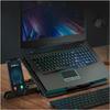 Laptops Cooling Fan Gaming Laptop Cooler for 13-17 Inch 6 Fans USB Ports Large Size Stand