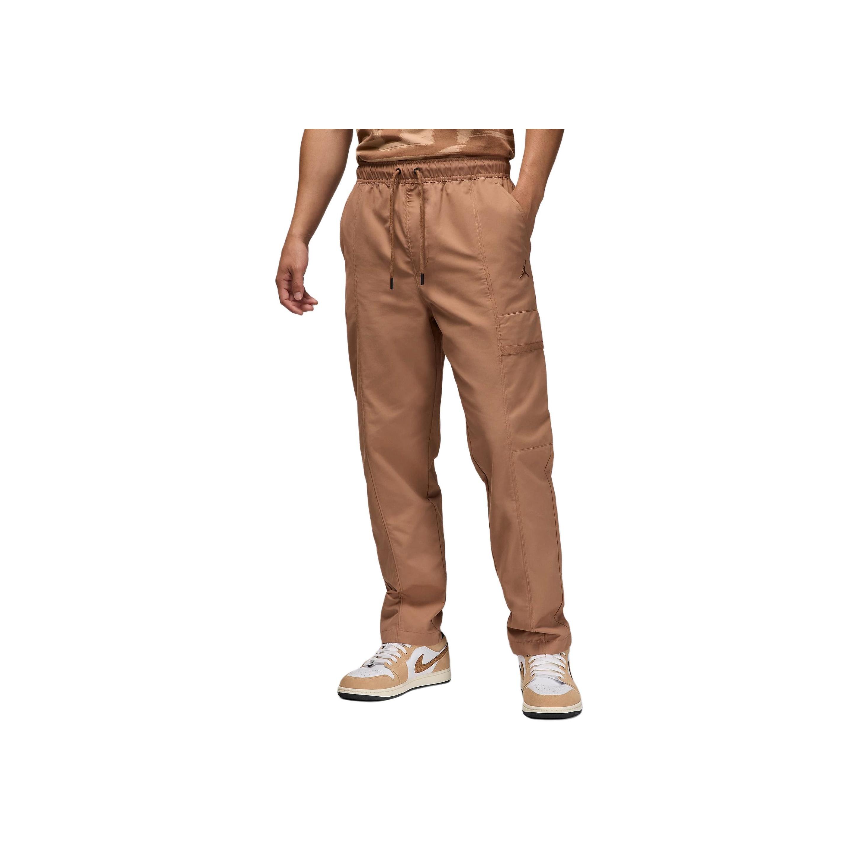 

Мужские повседневные брюки Jordan Essentials Solid Woven Straight Leg, коричневые, FN4539-223 XXL