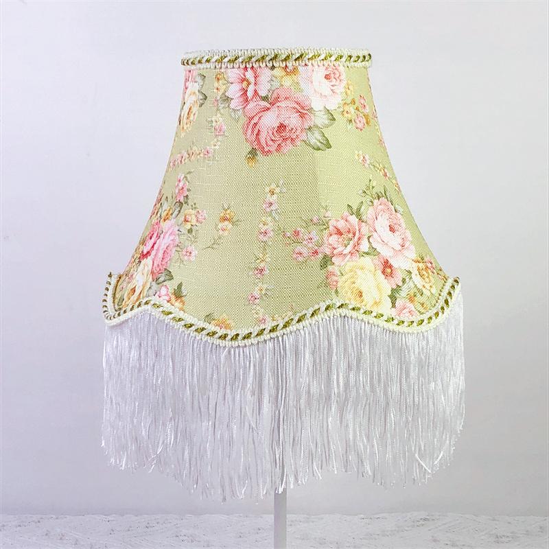 European Retro Table Lamp Fabric Lampshade Resin Bedroom Decoration Bedside Lamp Home Indoor Wall Lamp Floor Light Desk Lamp