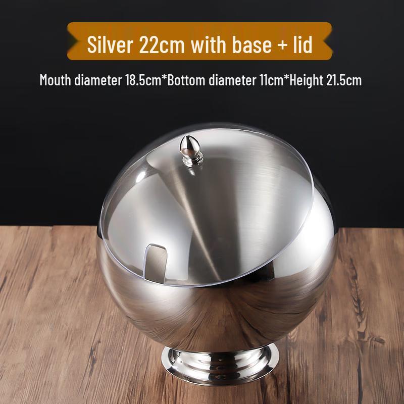 Stainless Steel Slanted Dipping Bowl