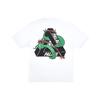 Hesh Mit Fresh Serpent Logo Short Sleeve T-Shirt Unisex Tops White PAL-FW20-01
