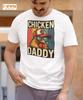 Chicken Daddy Retro Funny Graphic T-Shirt