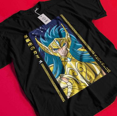 Saint Seiya T-Shirt Knights Of the Zodiac Anime Manga Shun Unisex Graphic Tee BB202