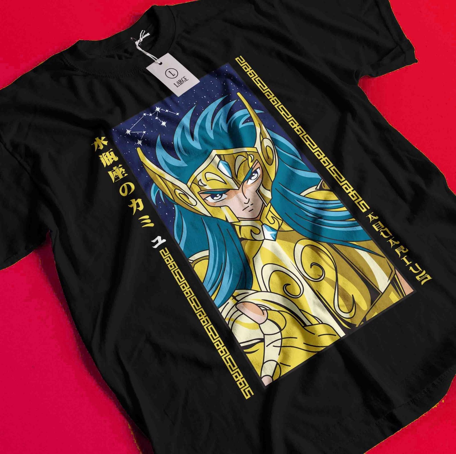 Saint Seiya T-Shirt knights Of the Zodiac Anime Manga Shun Unisex Graphic Tee BB202 4XL