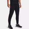 Under Armour Woven Series Logo Elastic Waist Fitted Sports Pants Men Bottoms Black 1366435-001