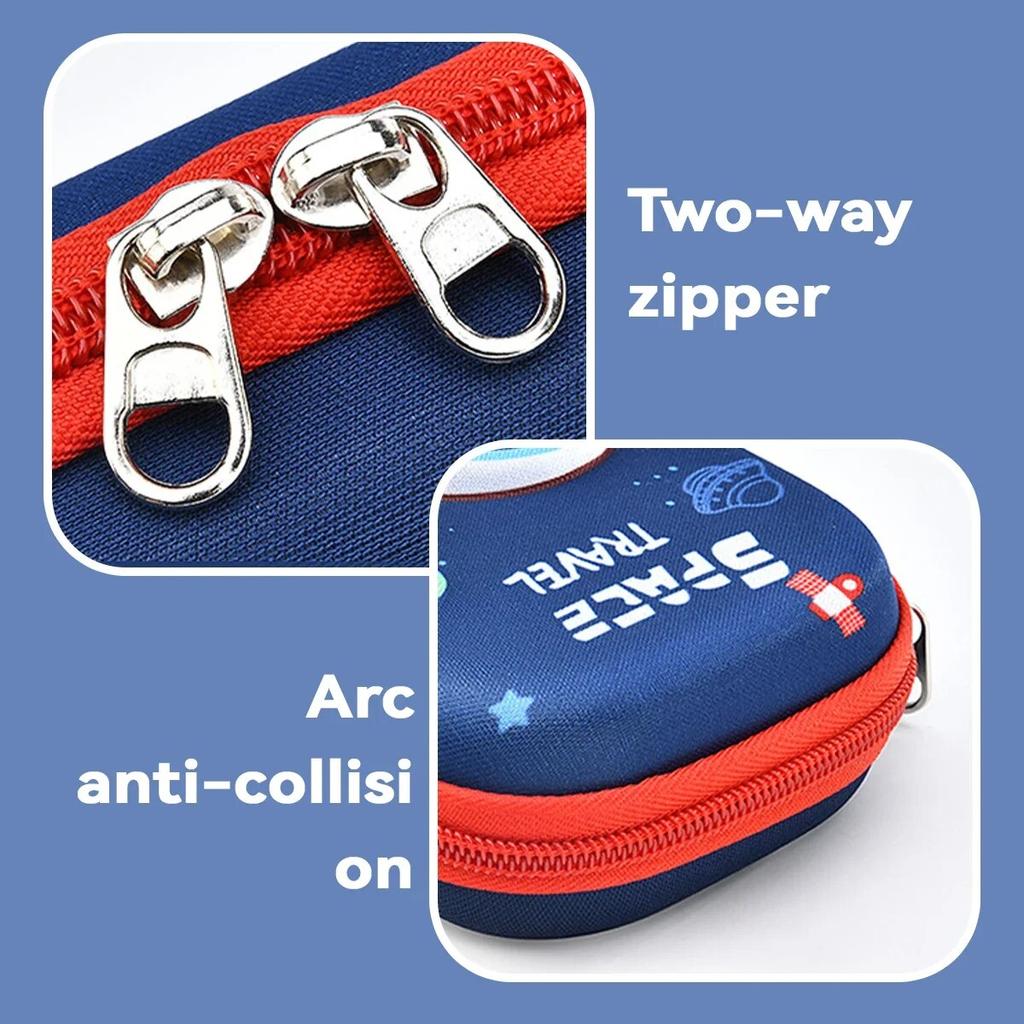 Cartoon 3D Pencil Case Kawaii Large Capacity Waterproof Pen Bag Stationery Storage Box for School Supplies