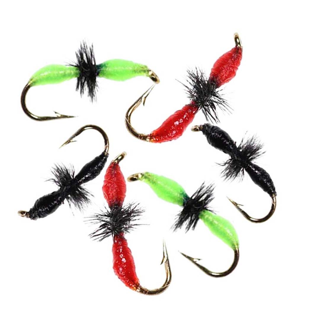 1/3 шт. искусственные муравьиные мокрые нахлыстовые приманки для ловли мух — фото 7