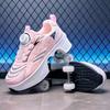 Boys/Girls Skate Roller Shoe Four-wheel Dual-use Roller Skates Double Row Walking Shoes Roller Skates Boys  Skate Shoes Girl Skate Shoes