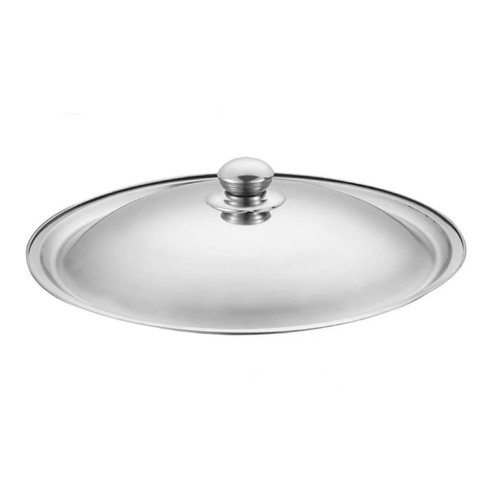 Capac rotund pentru tigaie Capac pentru oală din oțel inoxidabil Capac nou pentru tigaie wok Accesorii de bucătărie