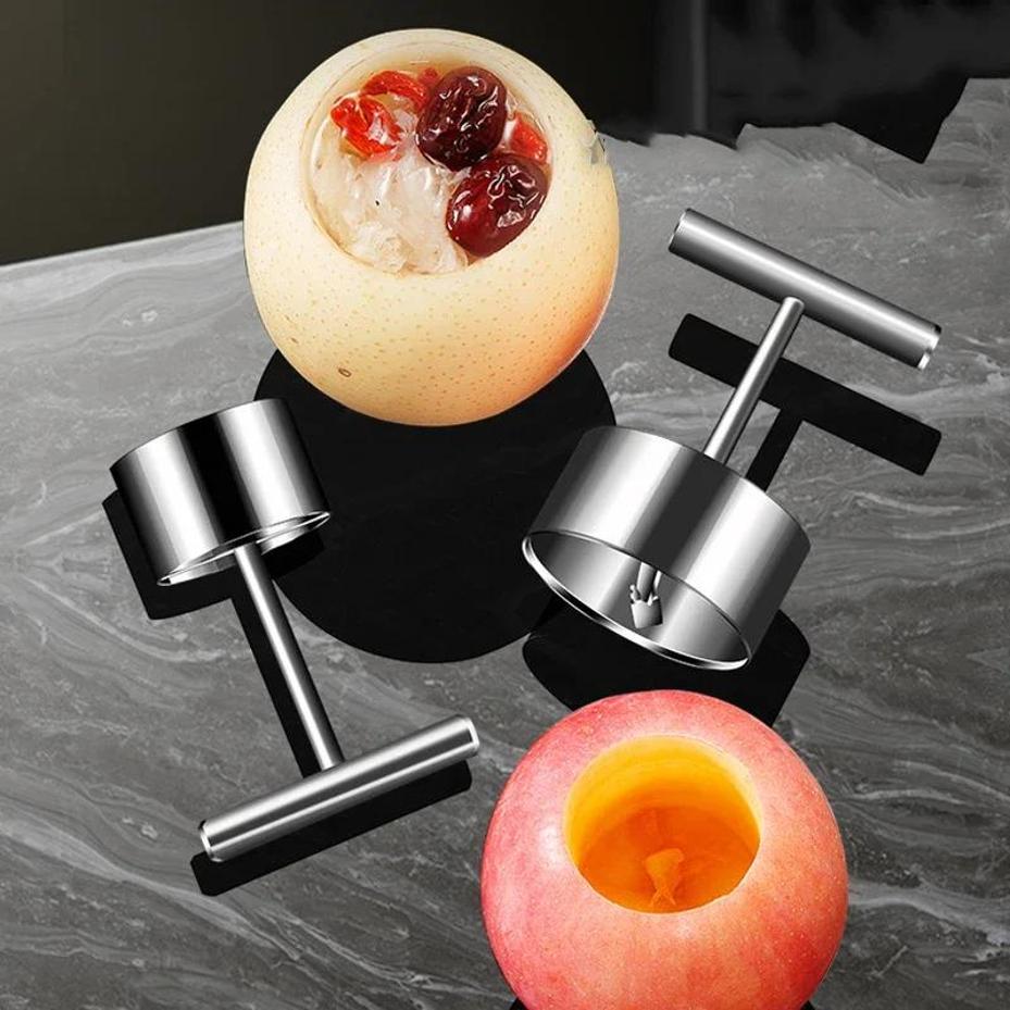 Fruit Core Digger Apple Pear Core Coring Cutter Stainless Steel Fruit Core Pitter Remover Separator for Kitchen Accessories