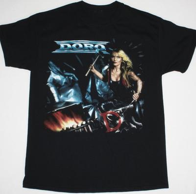 Doro 'European Tour' Unisex T-Shirt Adult Full Size GE399 Unisex T-Shirt