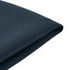 Recycled Polyester Plain Weave Sofa Cover for Wooden KB553A3S Frame, Navy, 1-Seater,
